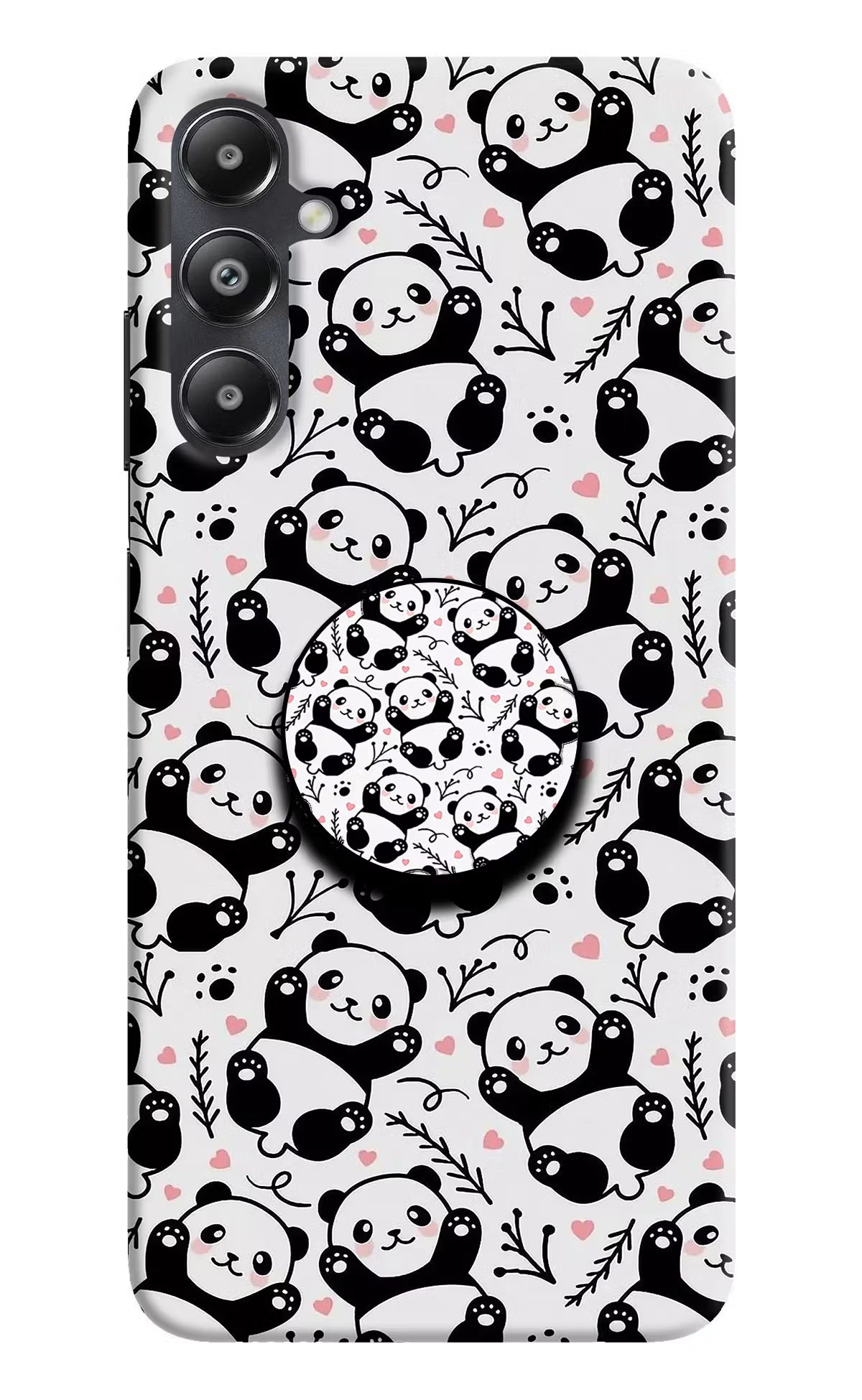 Cute Panda Samsung A05s Pop Case by Casekaro