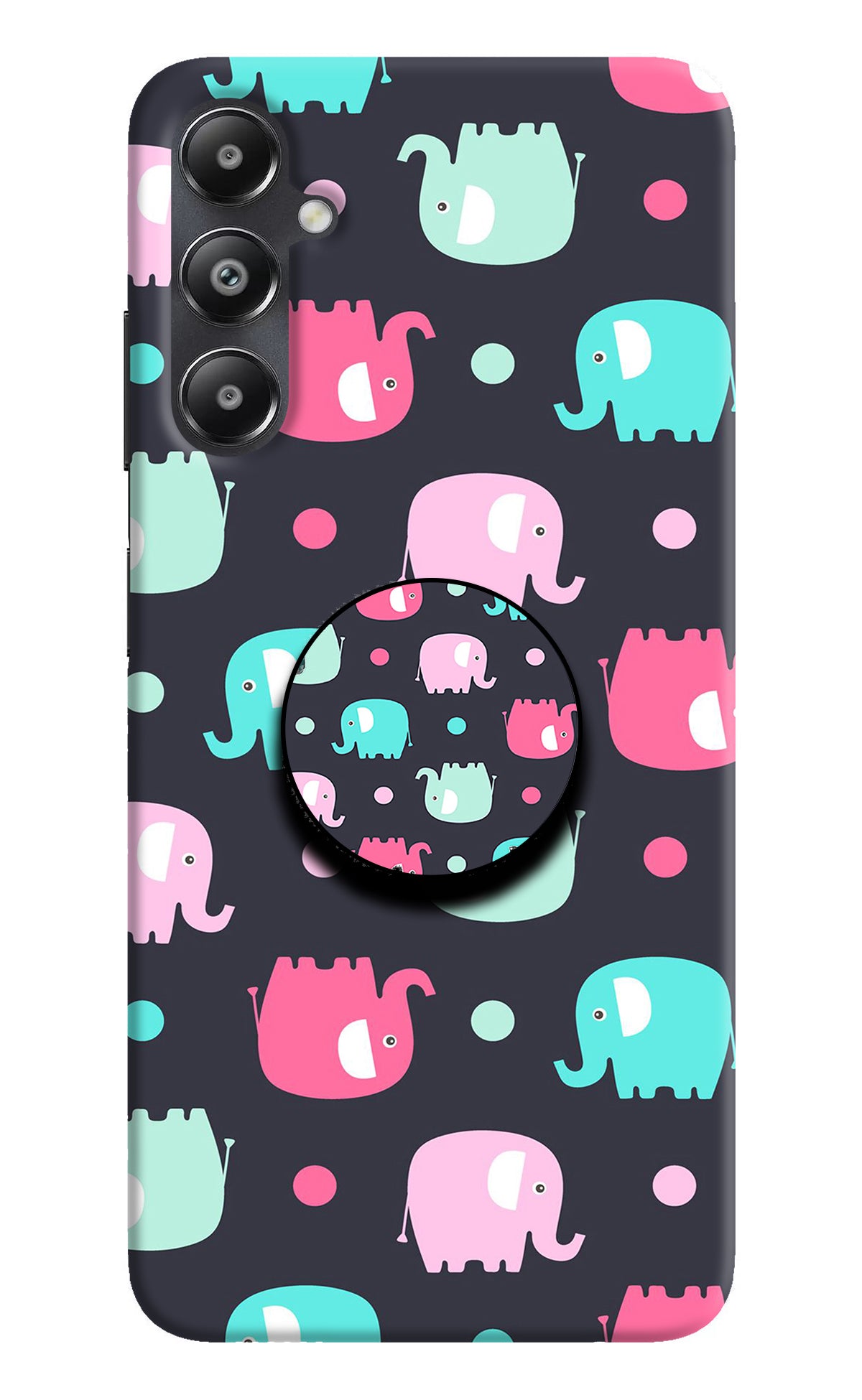 Baby Elephants Samsung A05s Pop Case