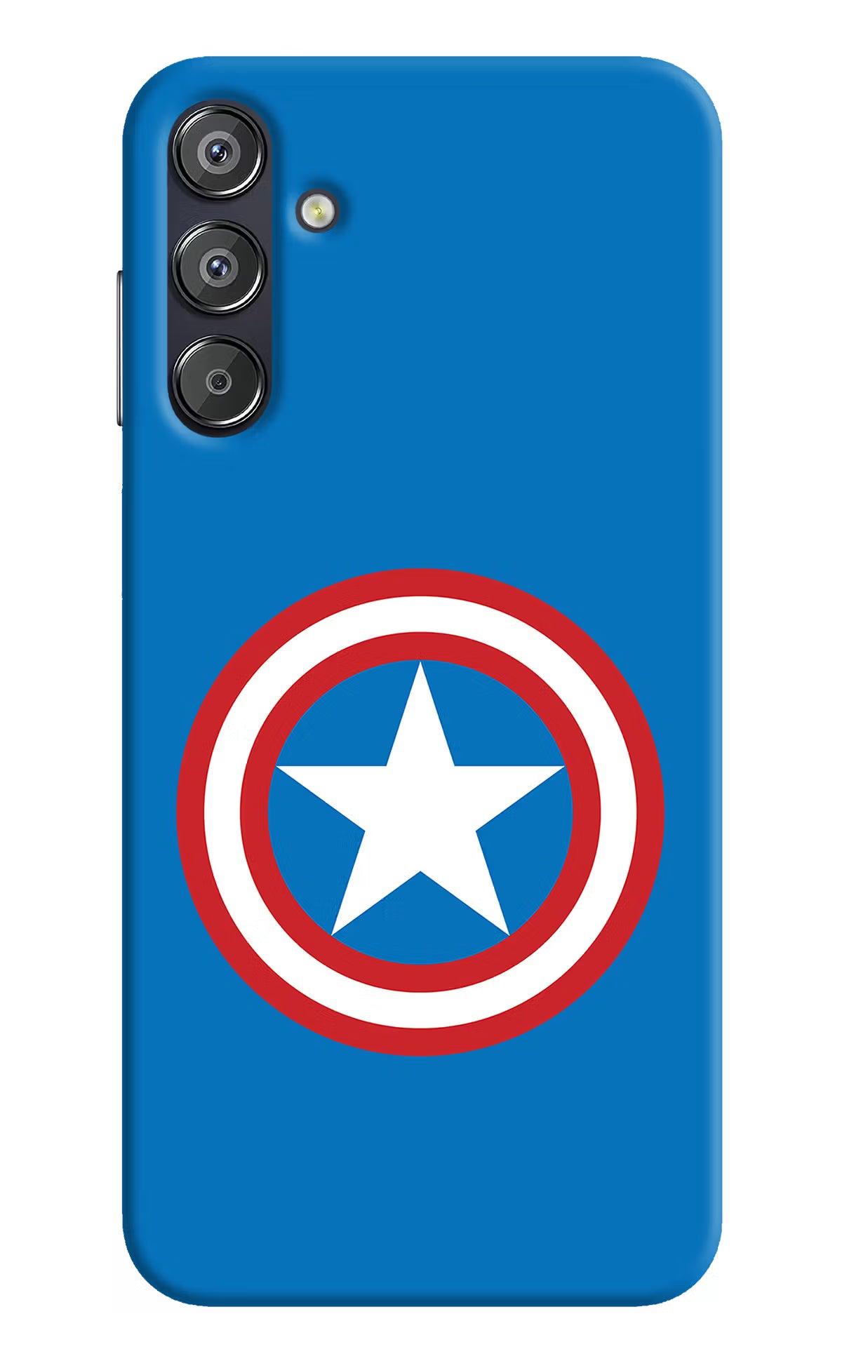 Captain America Logo Samsung F15 5G Hard Case Back Cover by Casekaro