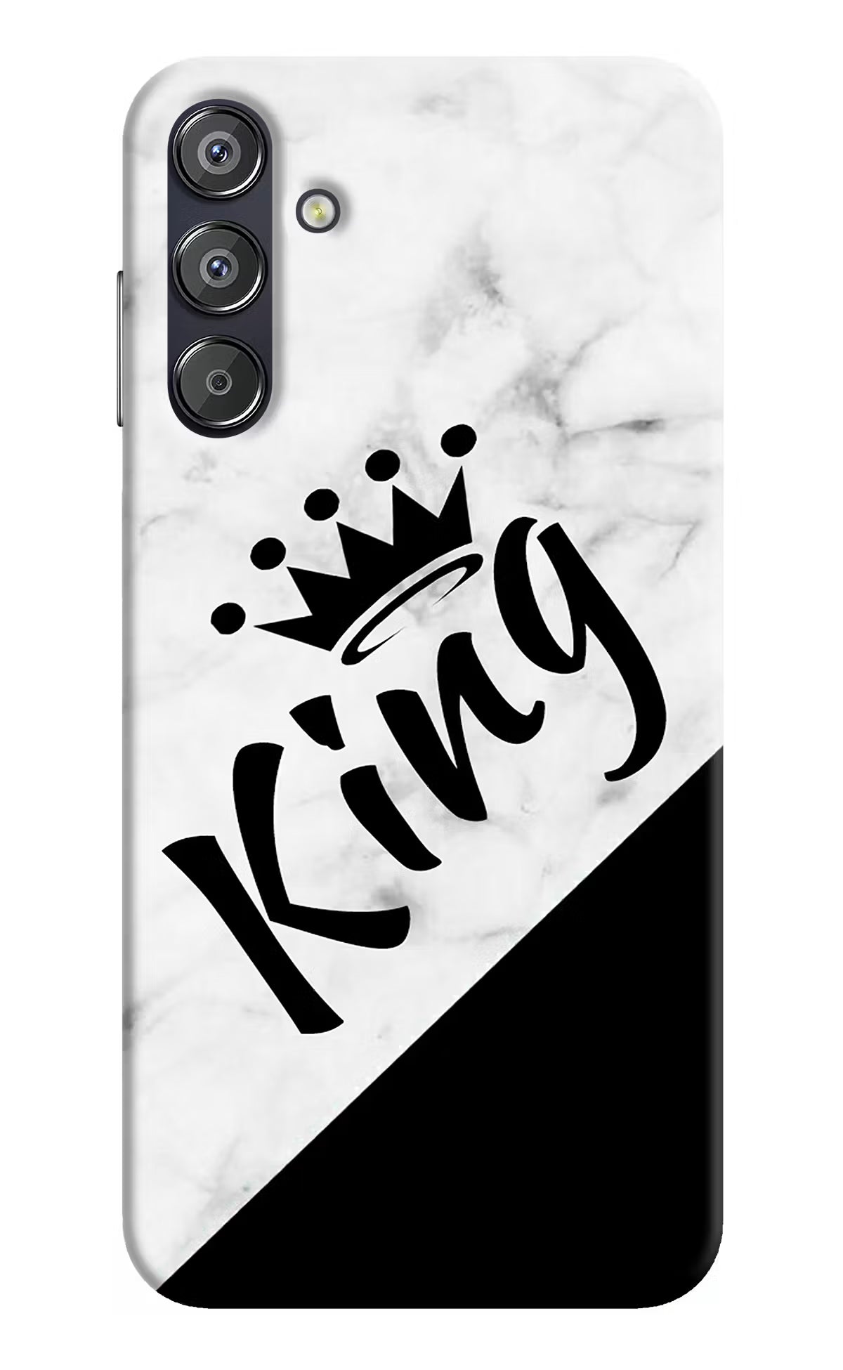 King Samsung F15 5G Hard Case Back Cover by Casekaro