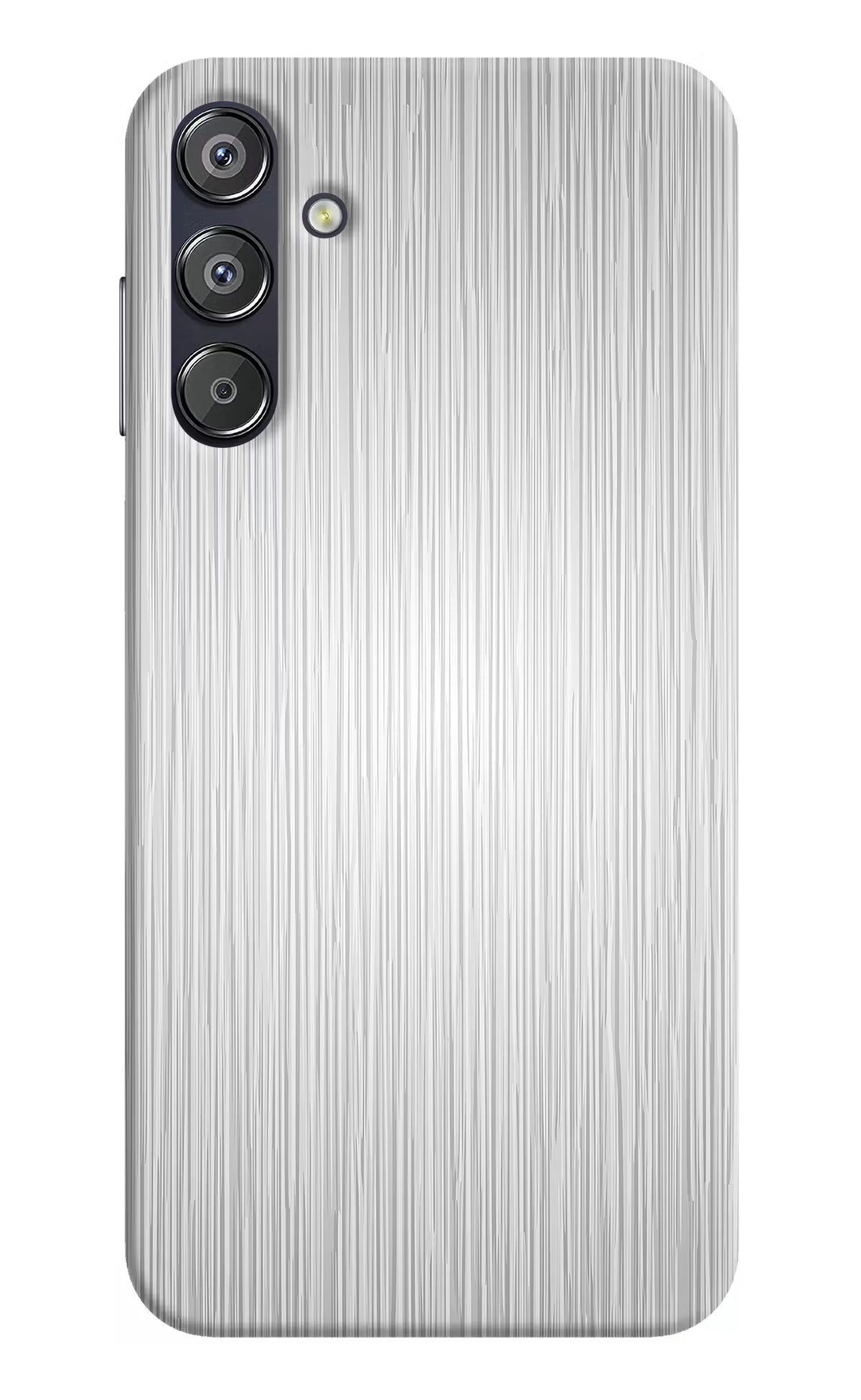 Wooden Grey Texture Samsung F15 5G Hard Case Back Cover by Casekaro