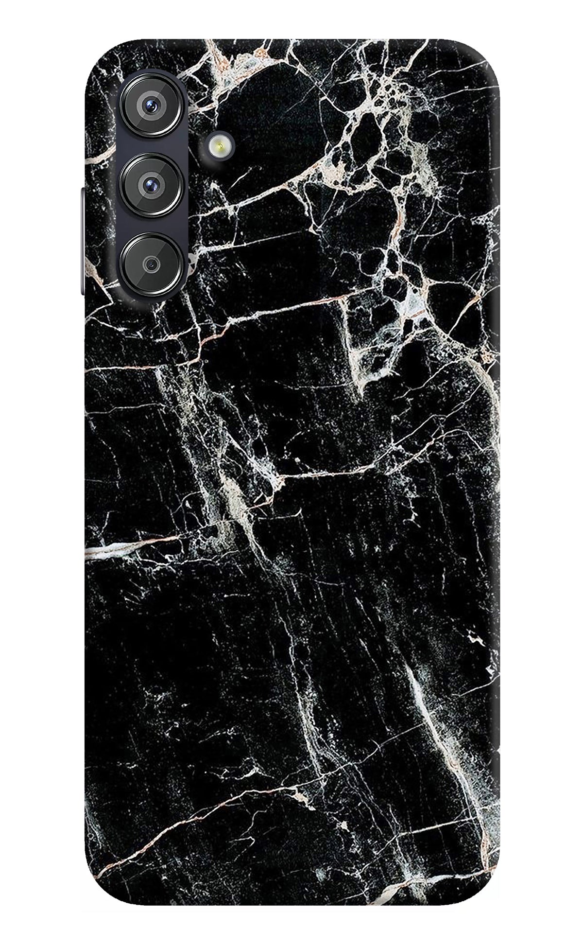 Black Marble Texture Samsung F15 5G Back Cover