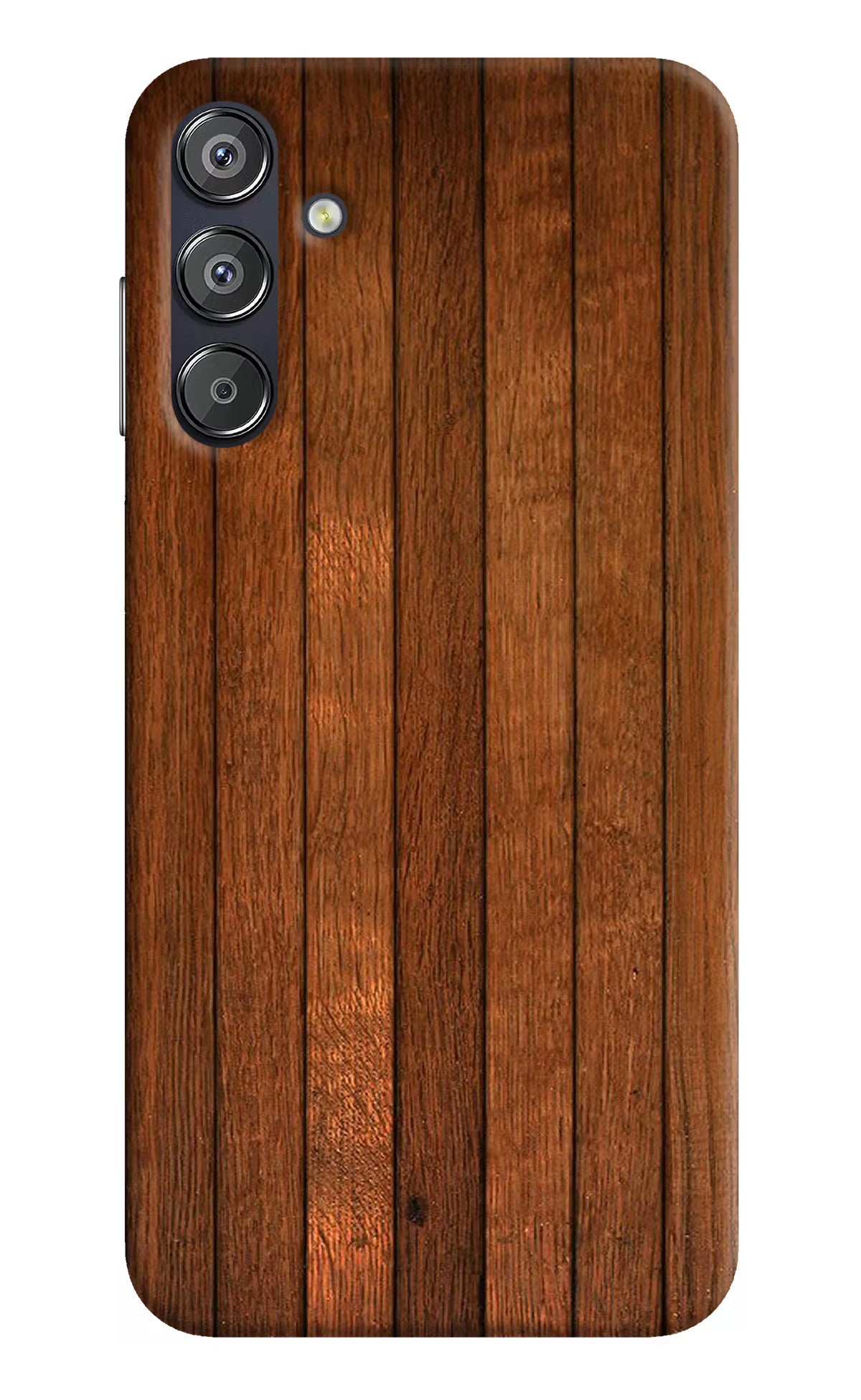 Wooden Artwork Bands Samsung F15 5G Hard Case Back Cover by Casekaro