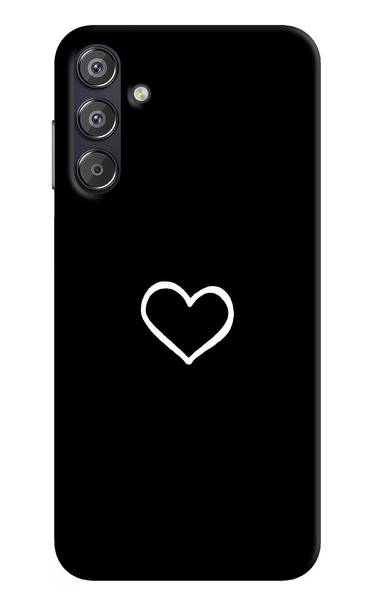 Heart Samsung F15 5G Hard Case Back Cover by Casekaro