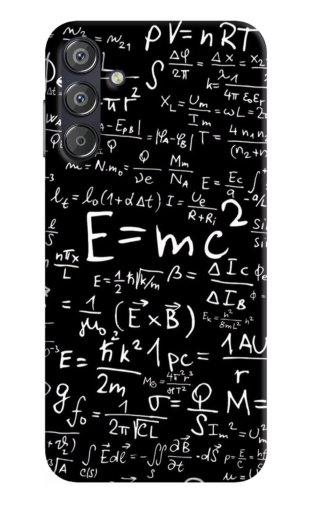 Physics Formula Samsung F15 5G Hard Case Back Cover by Casekaro