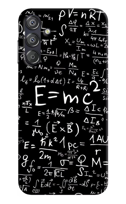 Physics Formula Samsung F15 5G Hard Case Back Cover by Casekaro