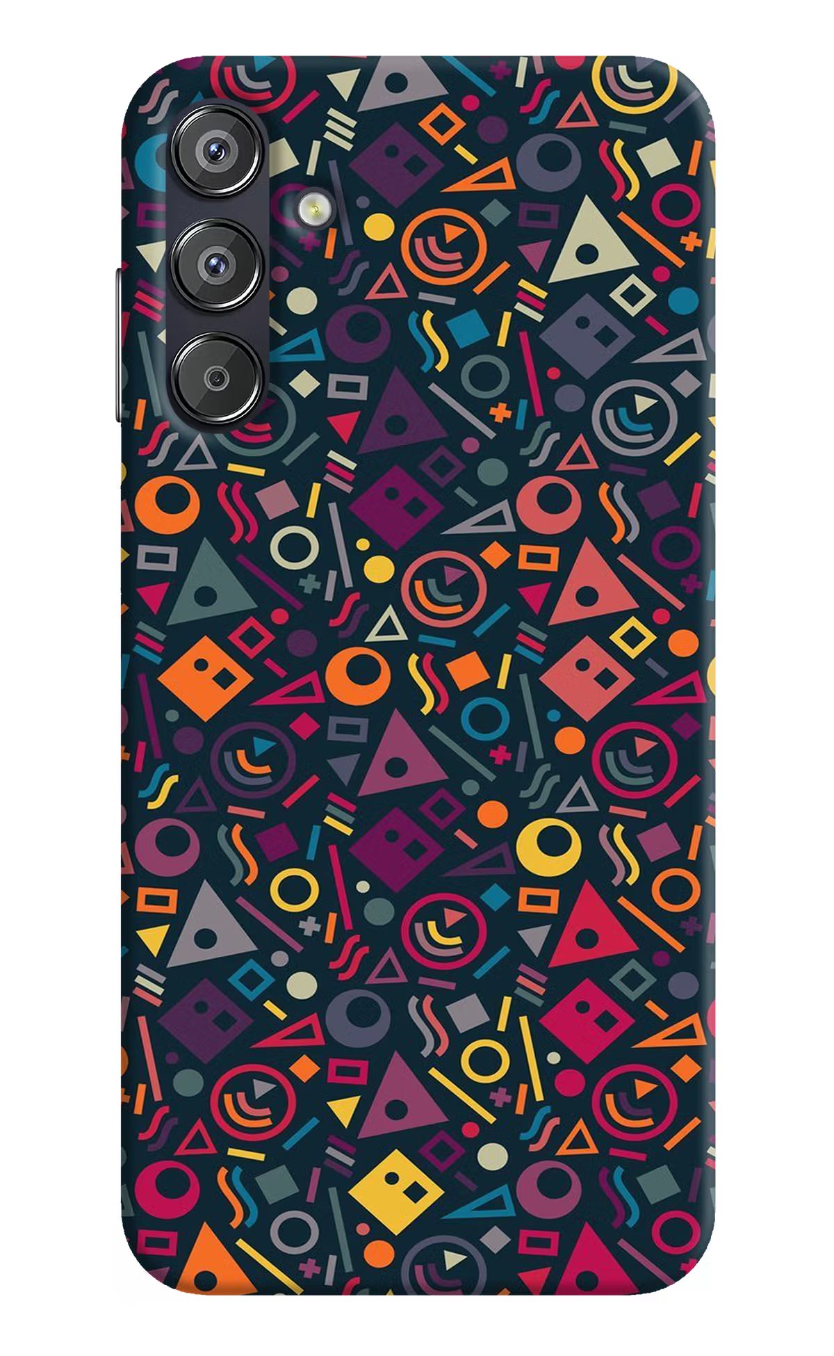 Geometric Abstract Samsung F15 5G Hard Case Back Cover by Casekaro
