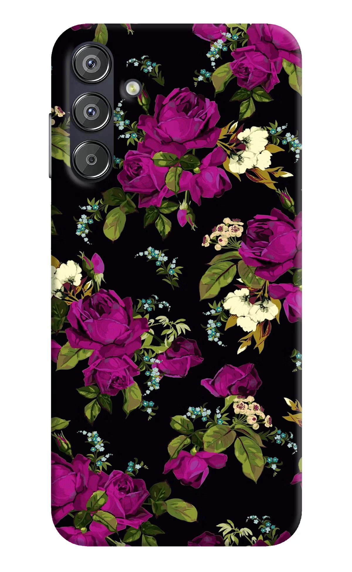Flowers Samsung F15 5G Hard Case Back Cover by Casekaro
