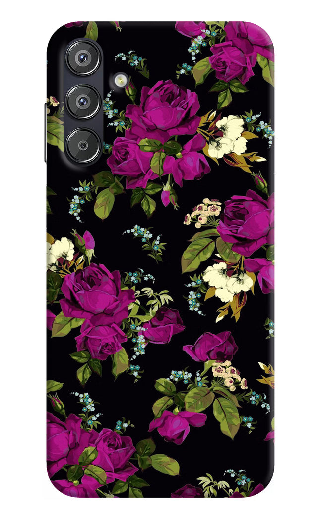 Flowers Samsung F15 5G Hard Case Back Cover by Casekaro