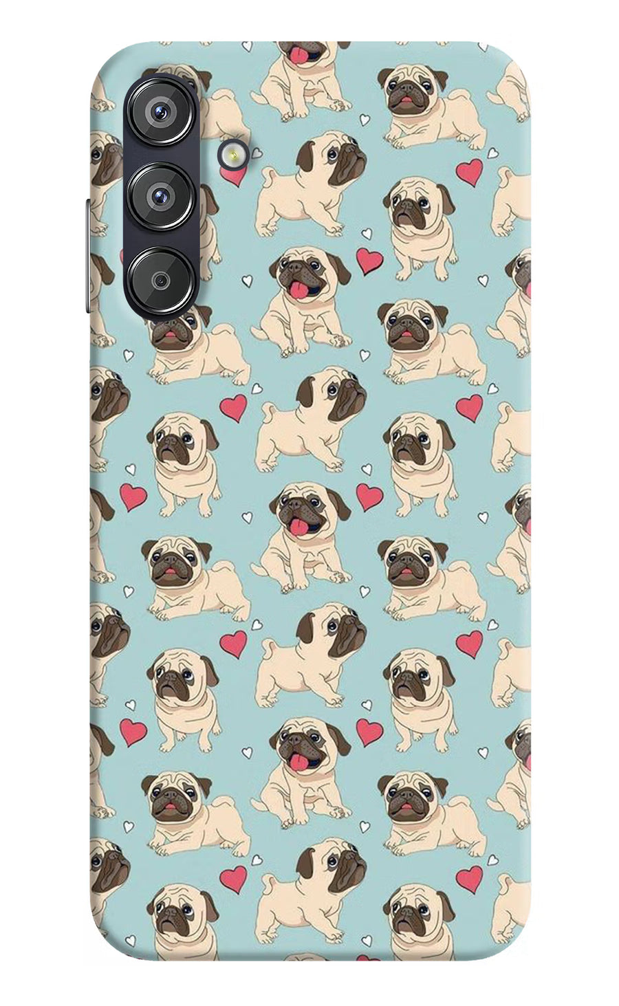 Pug Dog Samsung F15 5G Back Cover, Hard case