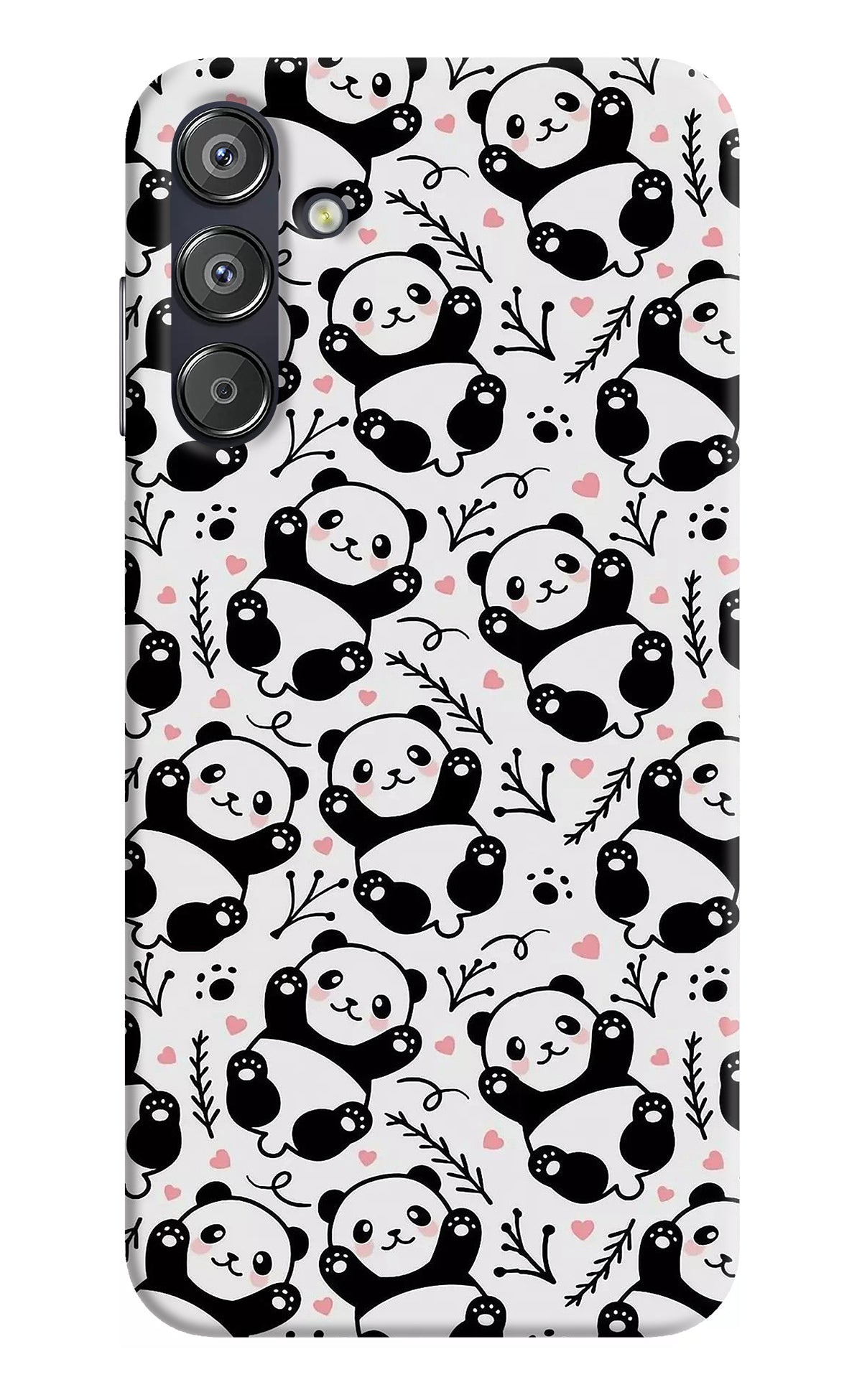 Cute Panda Samsung F15 5G Back Cover