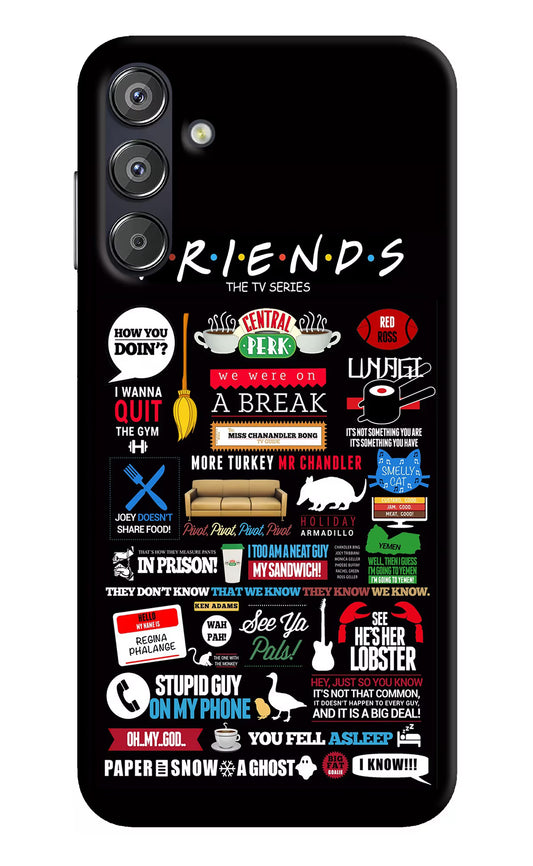 FRIENDS Samsung F15 5G Hard Case Back Cover by Casekaro