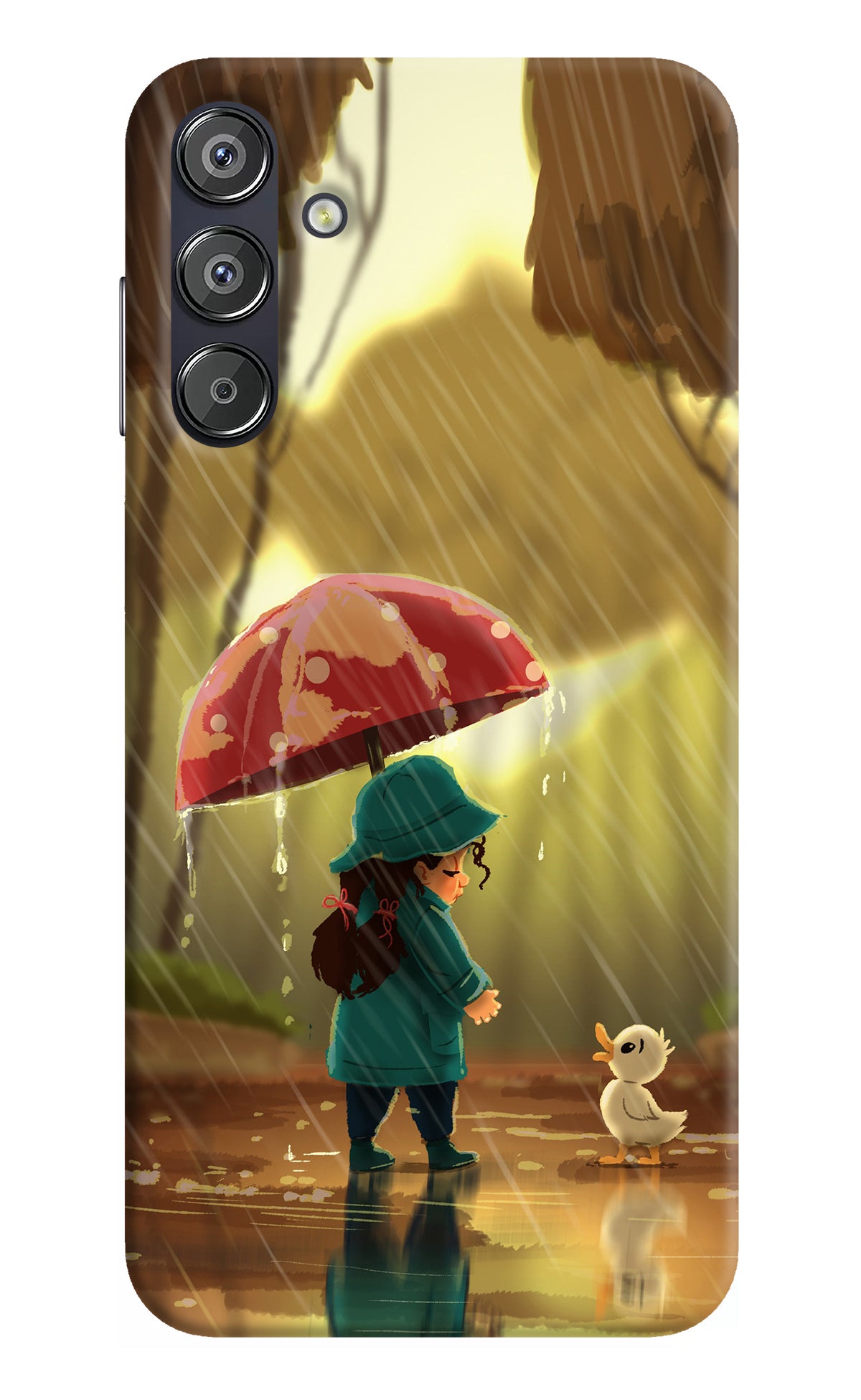 Rainy Day Samsung F15 5G Back Cover