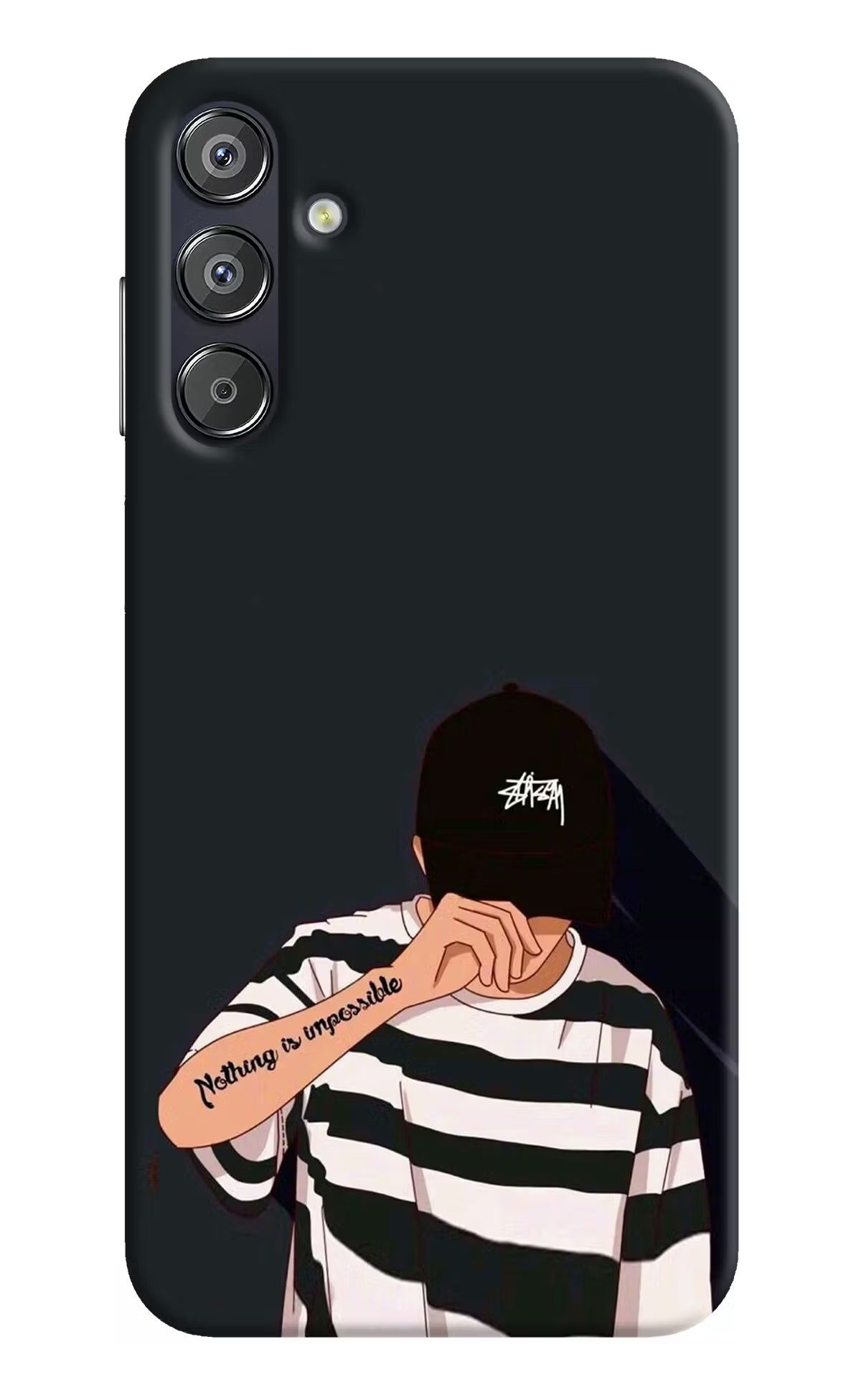 Aesthetic Boy Samsung F15 5G Hard Case Back Cover by Casekaro