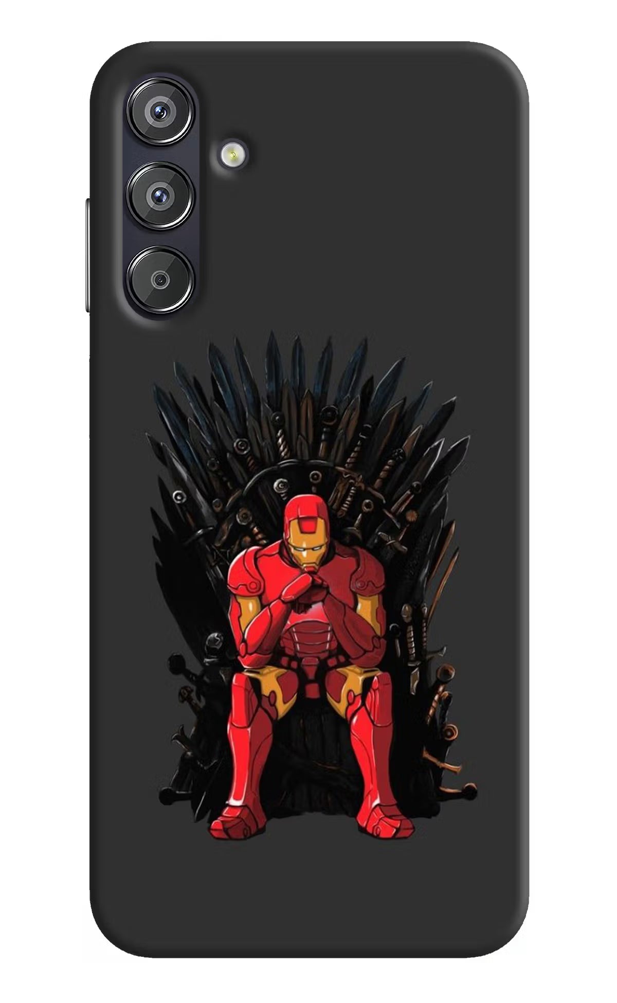 Ironman Throne Samsung F15 5G Hard Case Back Cover by Casekaro