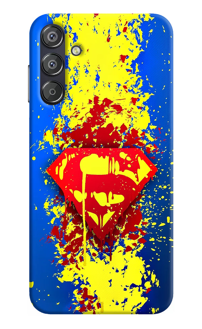 Superman logo Samsung F15 5G Hard Case Back Cover by Casekaro