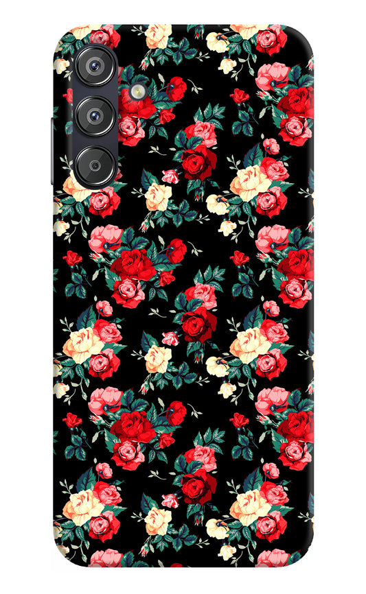 Rose Pattern Samsung F15 5G Back Cover