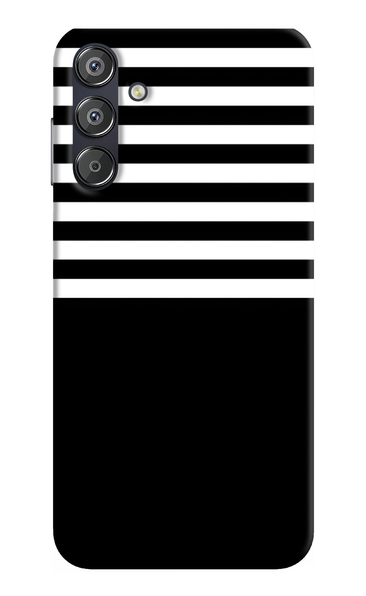 Black and White Print Samsung F15 5G Back Cover