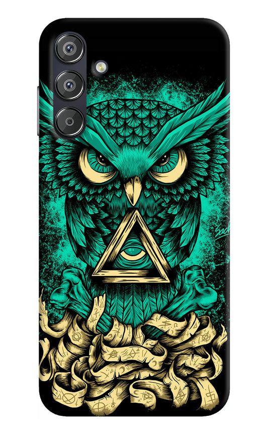 Green Owl Samsung F15 5G Back Cover