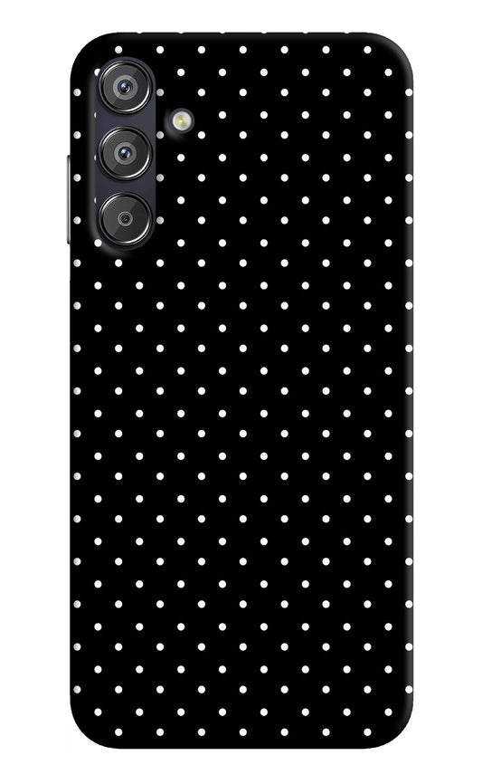 White Dots Samsung F15 5G Back Cover