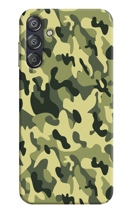 Camouflage Samsung F15 5G Hard Case Back Cover by Casekaro