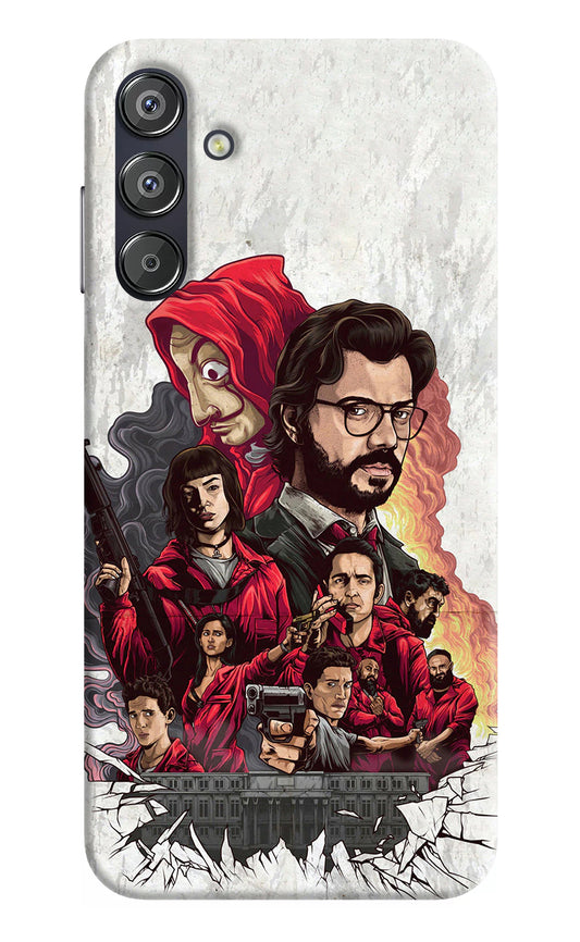 Money Heist Artwork Samsung F15 5G Back Cover