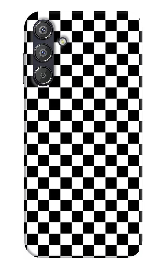 Chess Board Samsung F15 5G Hard Case Back Cover by Casekaro