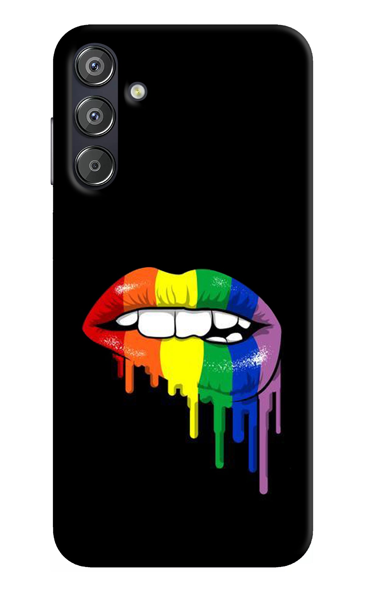 Lips Biting Samsung F15 5G Back Cover