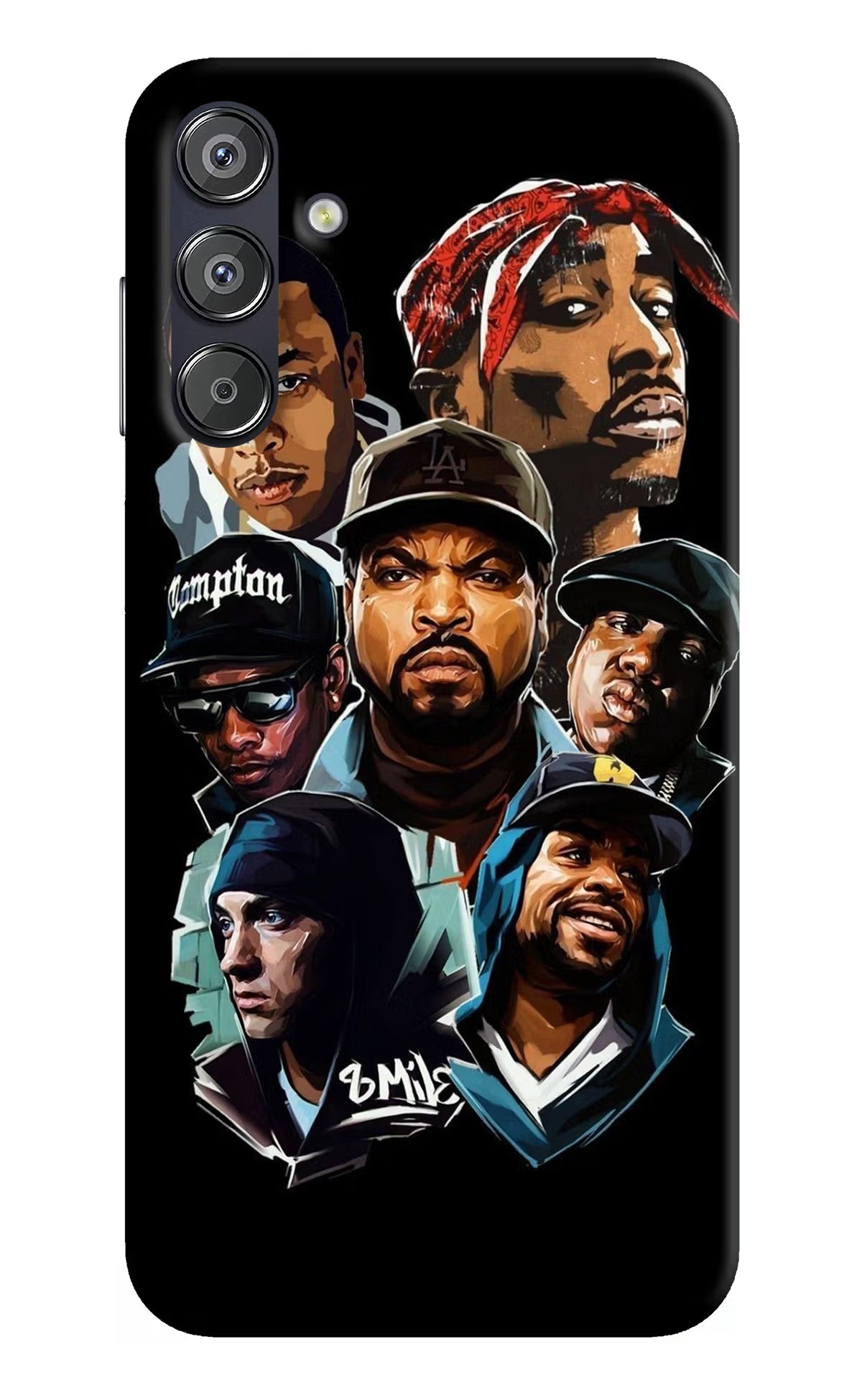 Rappers Samsung F15 5G Hard Case Back Cover by Casekaro