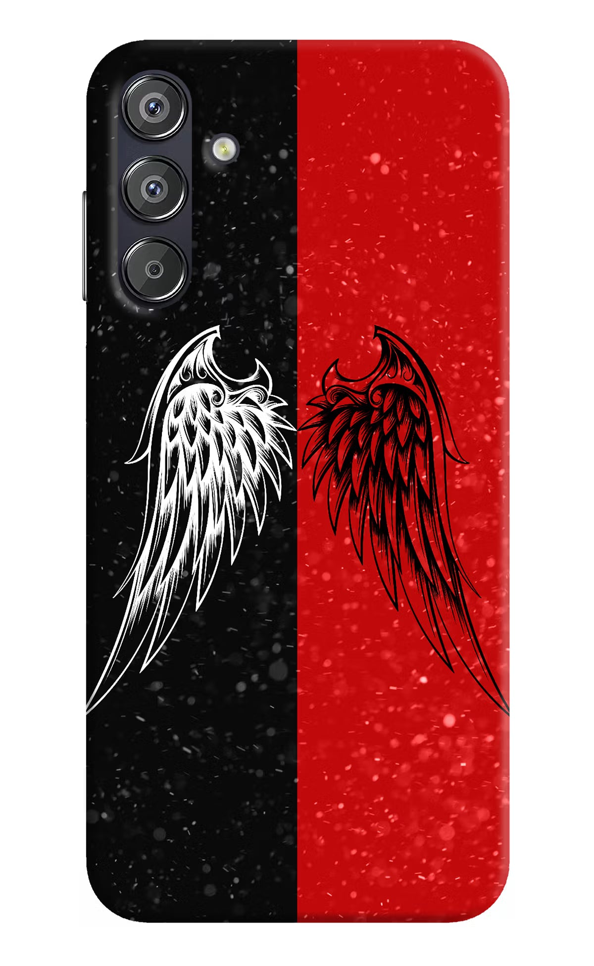Wings Samsung F15 5G Hard Case Back Cover by Casekaro