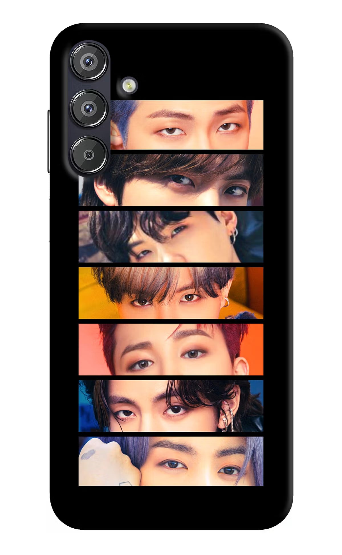 BTS Eyes Samsung F15 5G Hard Case Back Cover by Casekaro