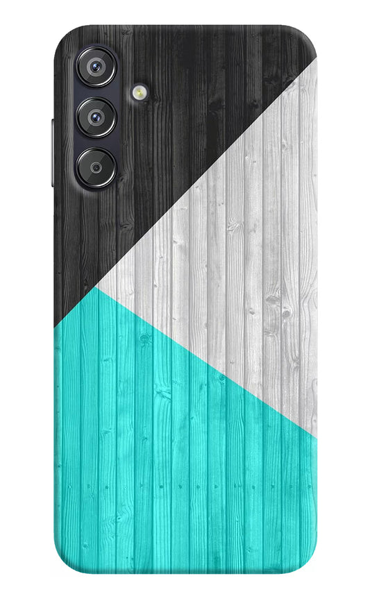 Wooden Abstract Samsung F15 5G Hard Case Back Cover by Casekaro