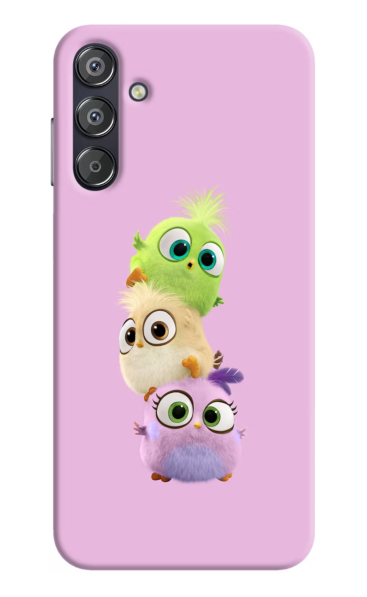 Cute Little Birds Samsung F15 5G Hard Case Back Cover by Casekaro