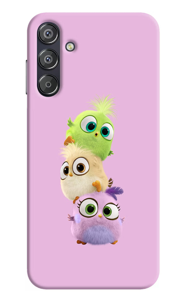 Cute Little Birds Samsung F15 5G Hard Case Back Cover by Casekaro