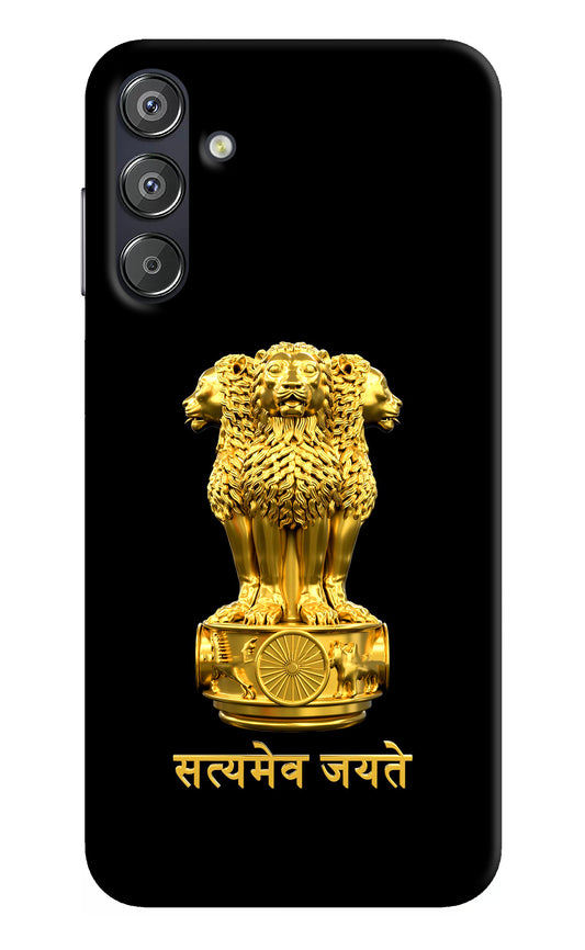 Satyamev Jayate Golden Samsung F15 5G Back Cover