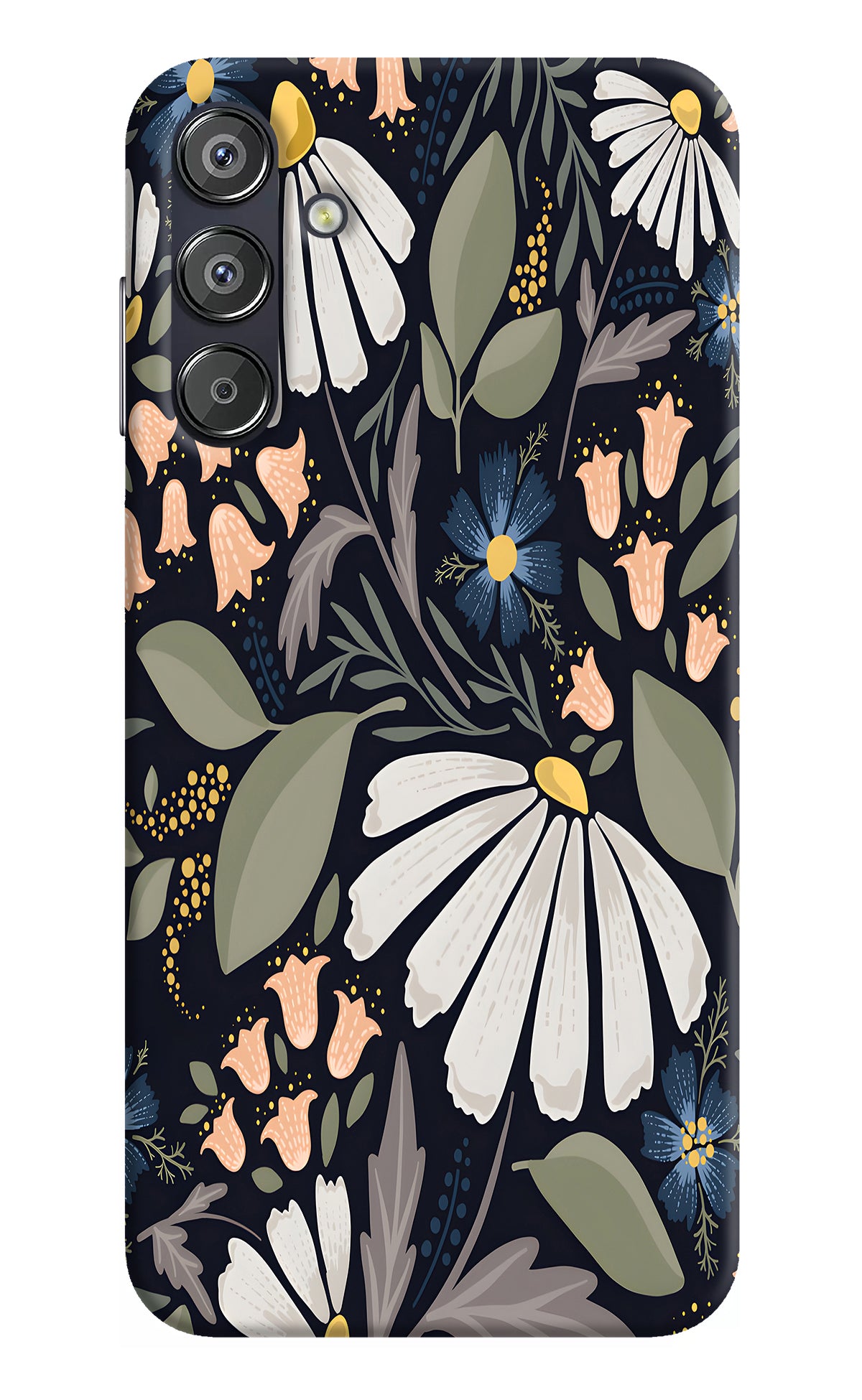 Flowers Art Samsung F15 5G Back Cover