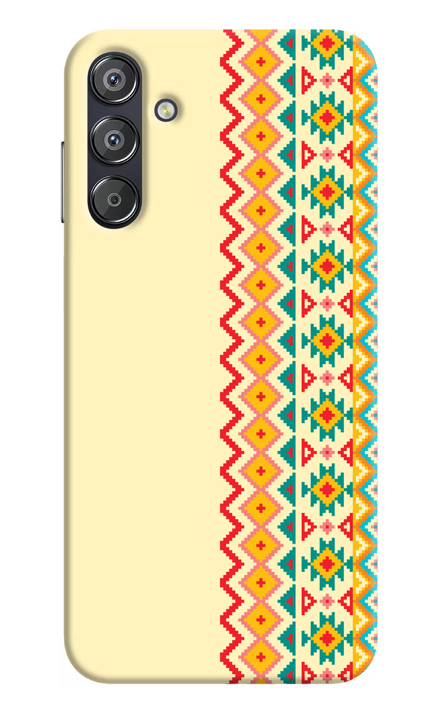 Ethnic Seamless Samsung F15 5G Back Cover, Hard case