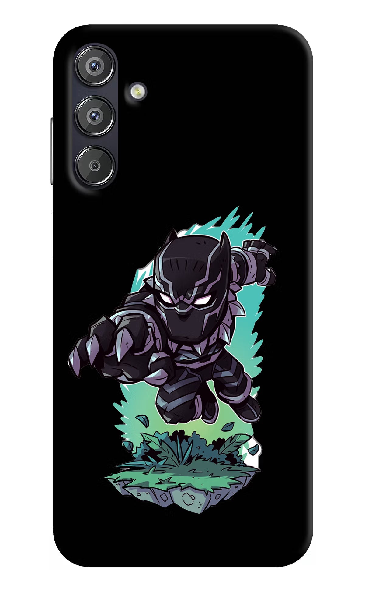 Black Panther Samsung F15 5G Hard Case Back Cover by Casekaro