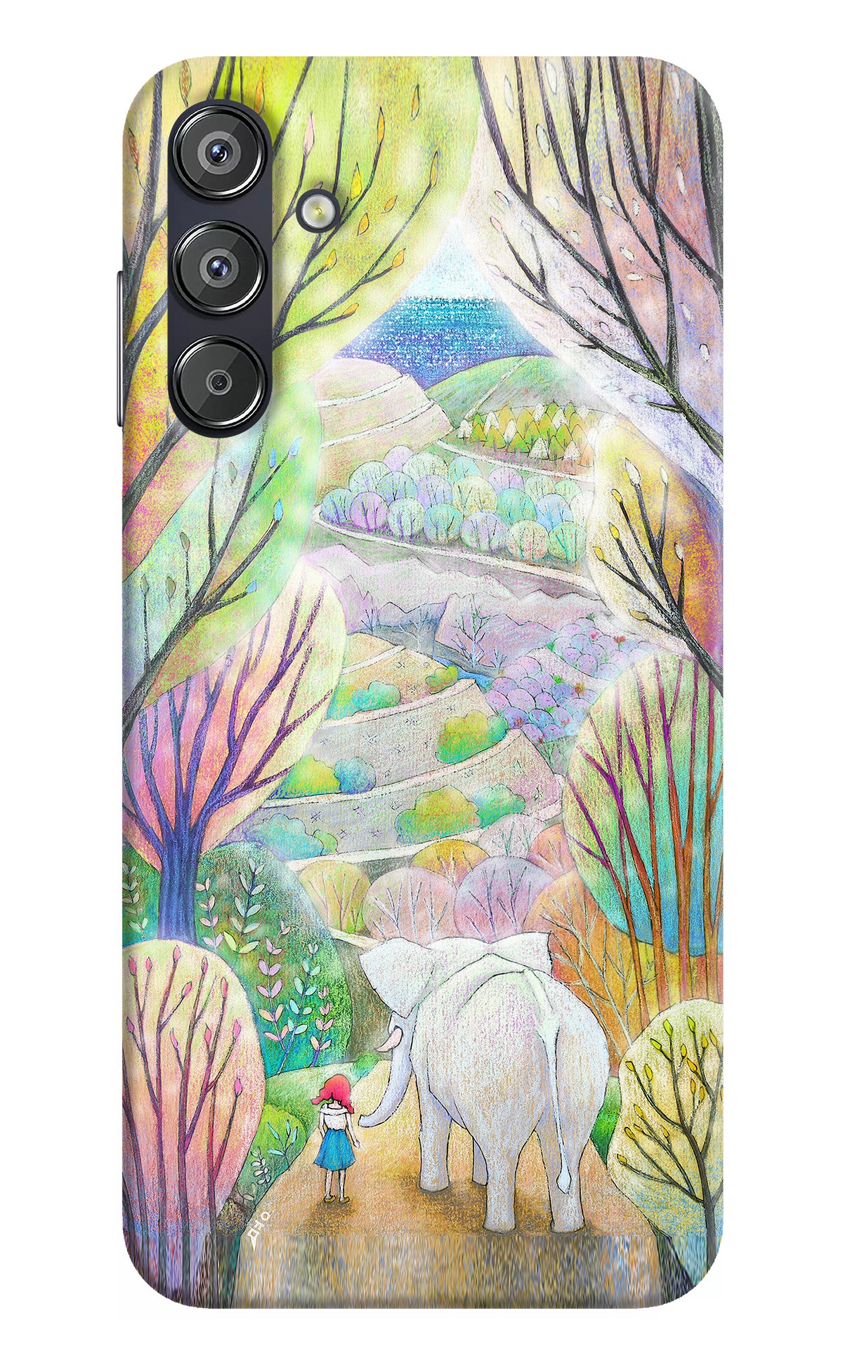 Nature Painting Samsung F15 5G Back Cover