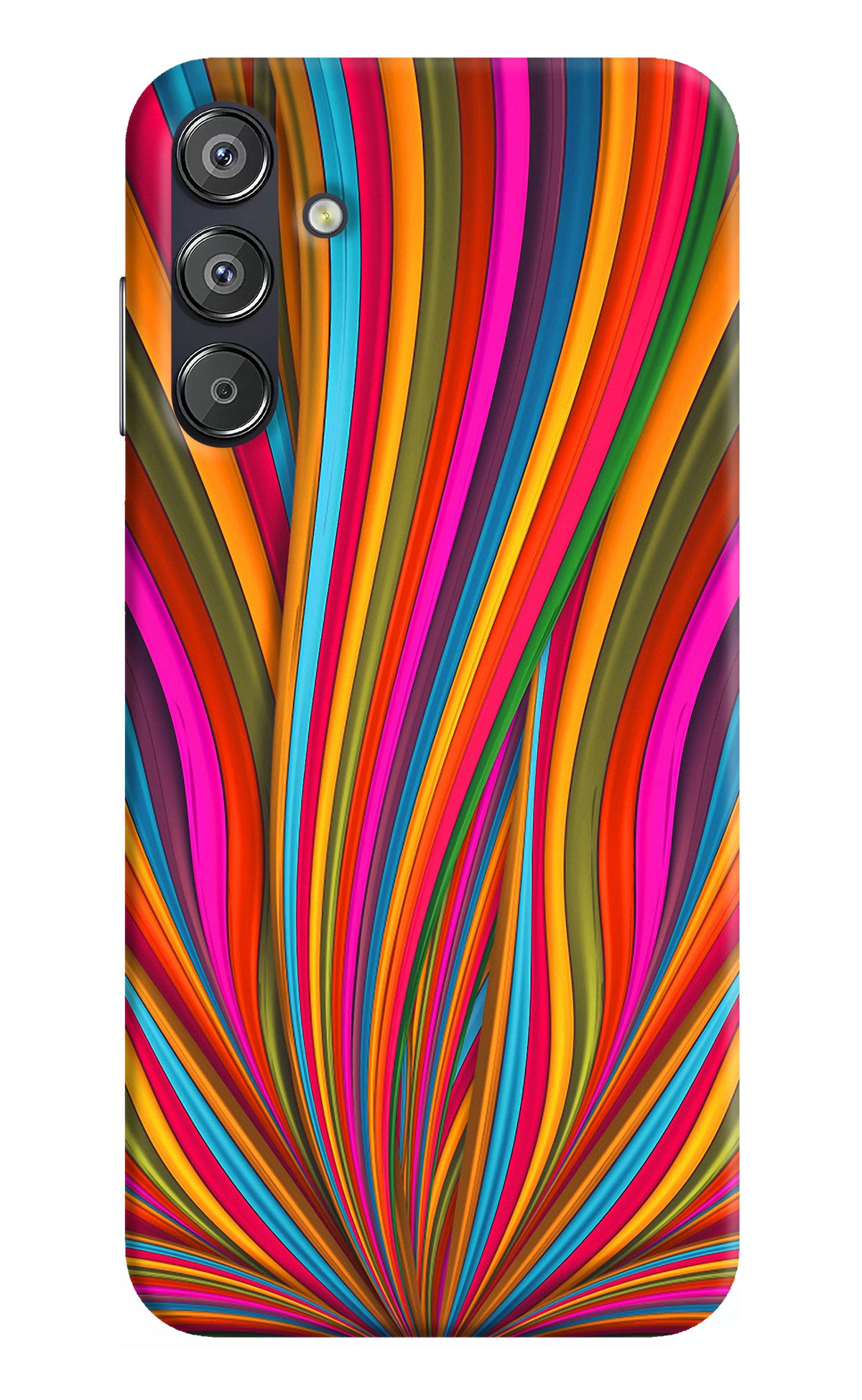 Trippy Wavy Samsung F15 5G Back Cover