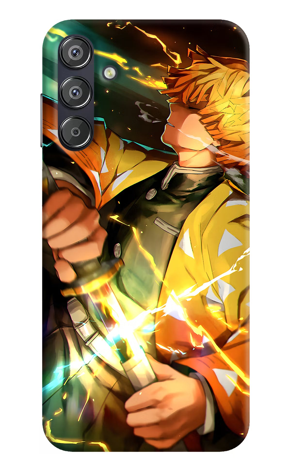 Demon Slayer Samsung F15 5G Hard Case Back Cover by Casekaro
