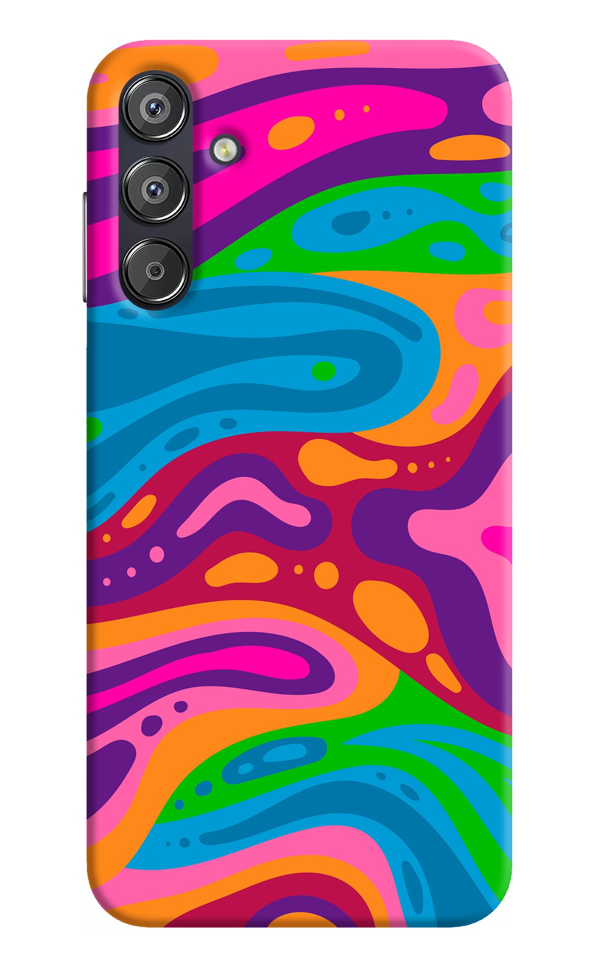 Trippy Pattern Samsung F15 5G Back Cover