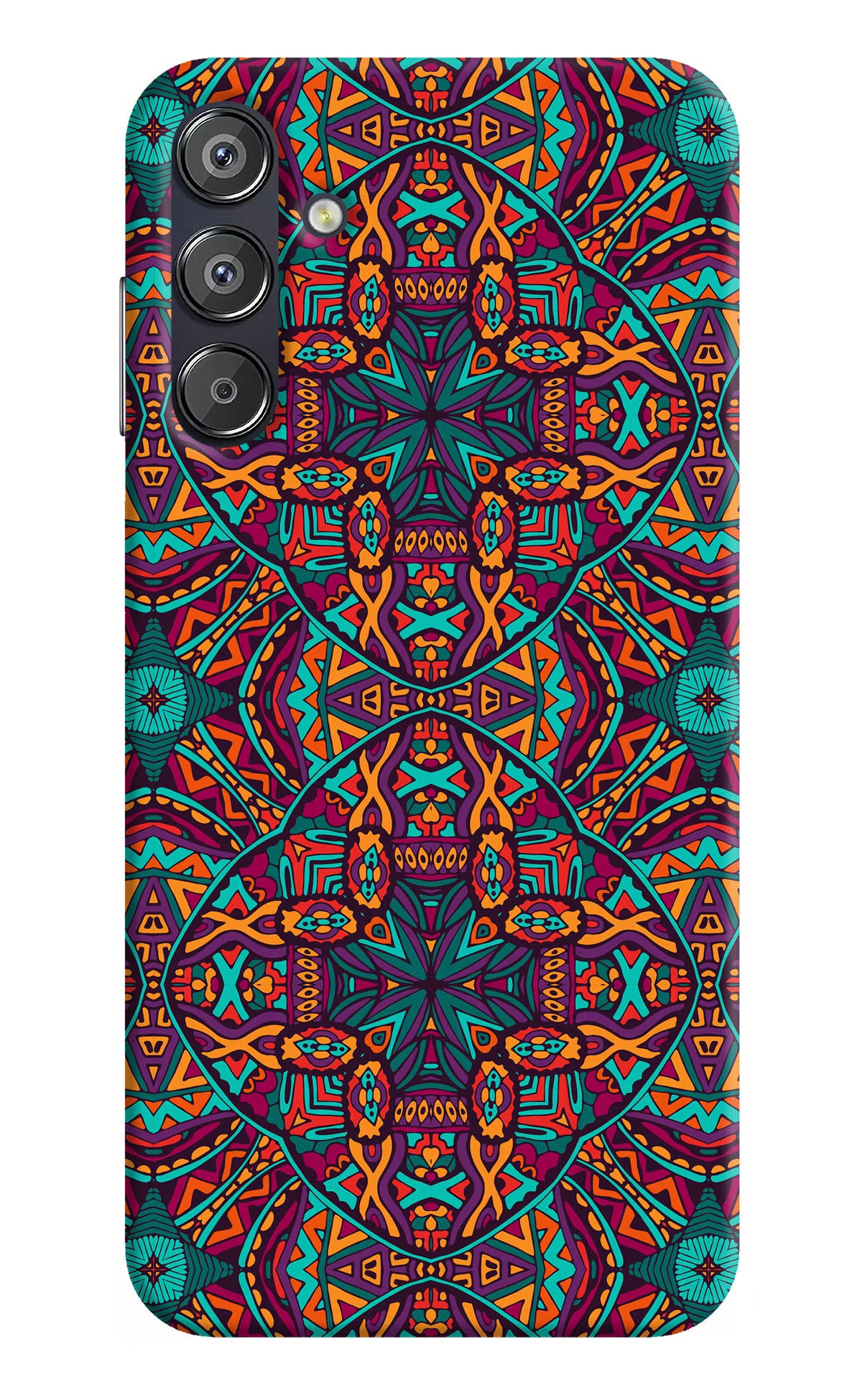 Colour Mandala Samsung F15 5G Hard Case Back Cover by Casekaro