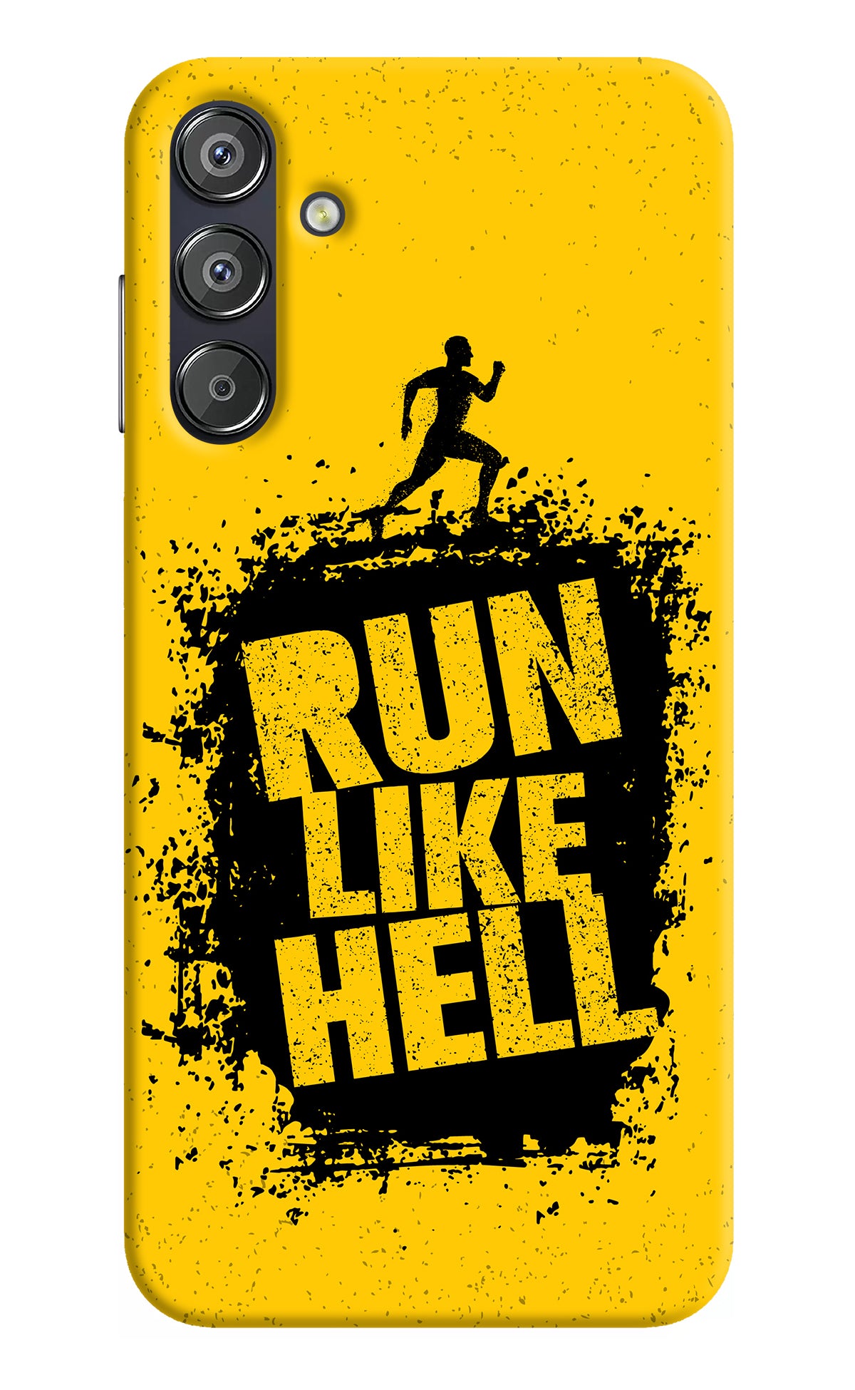 Run Like Hell Samsung F15 5G Back Cover