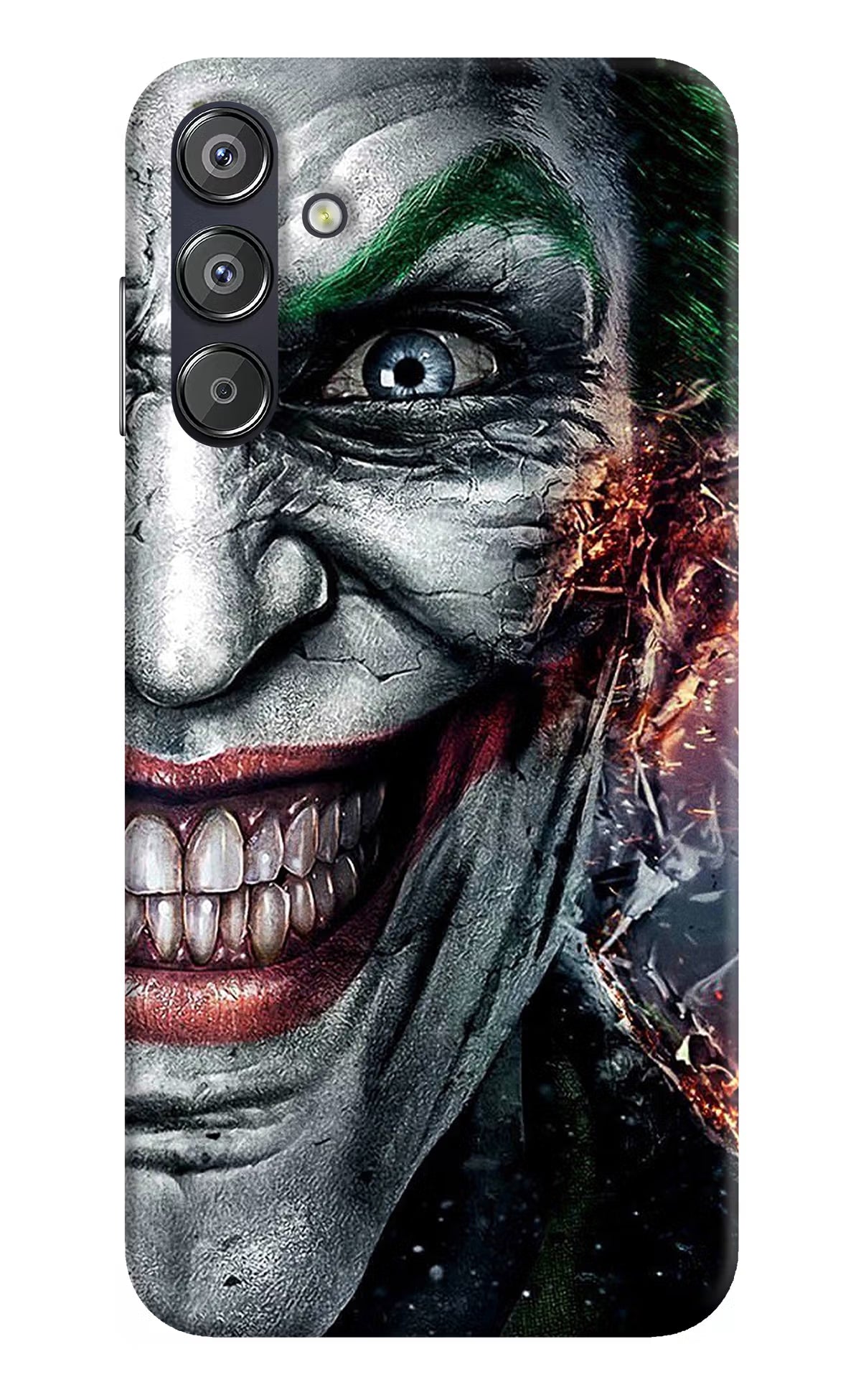 Joker Cam Samsung F15 5G Hard Case Back Cover by Casekaro