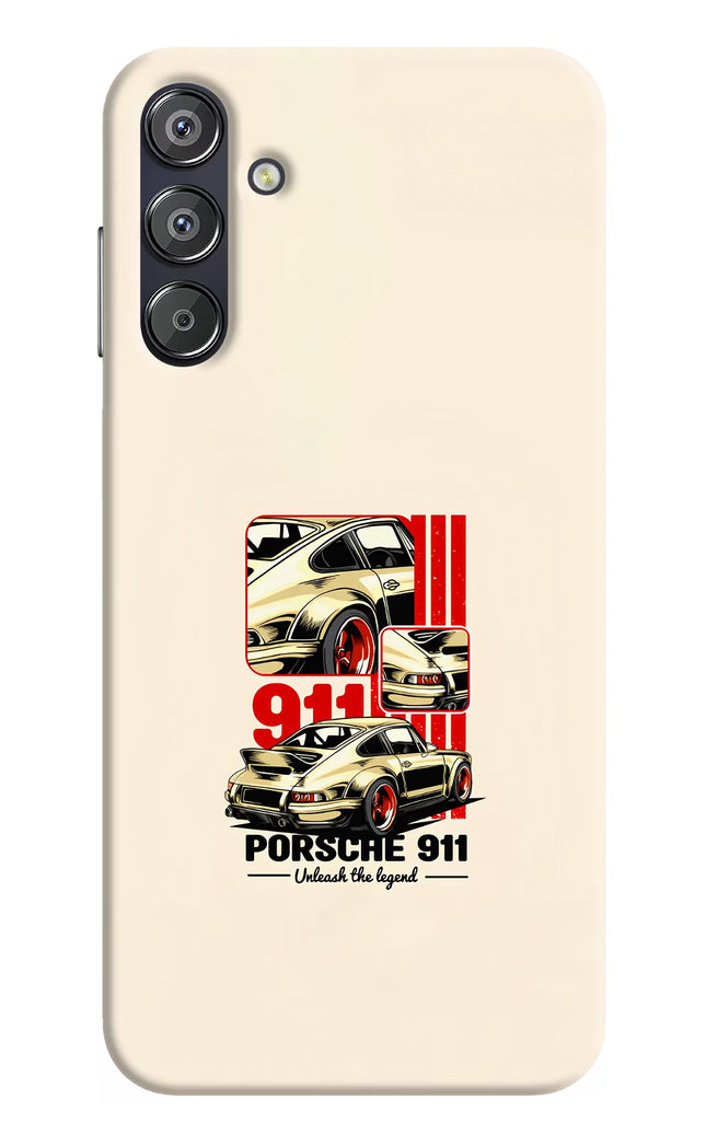 Classic Porsche 911 Samsung F15 5G Hard Case Back Cover by Casekaro