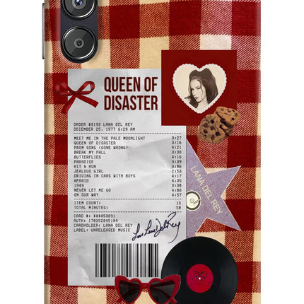 Queen of Disaster Samsung F15 5G Hard Case Back Cover by Casekaro