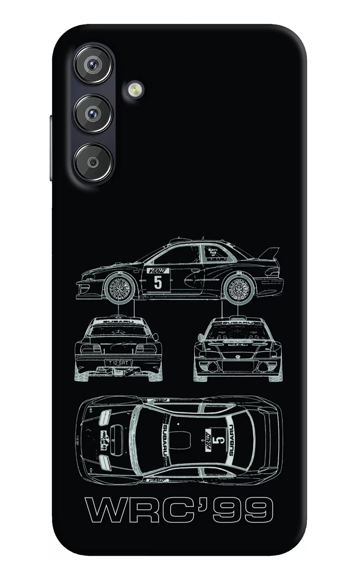 WRC'99 Samsung F15 5G Hard Case Back Cover by Casekaro