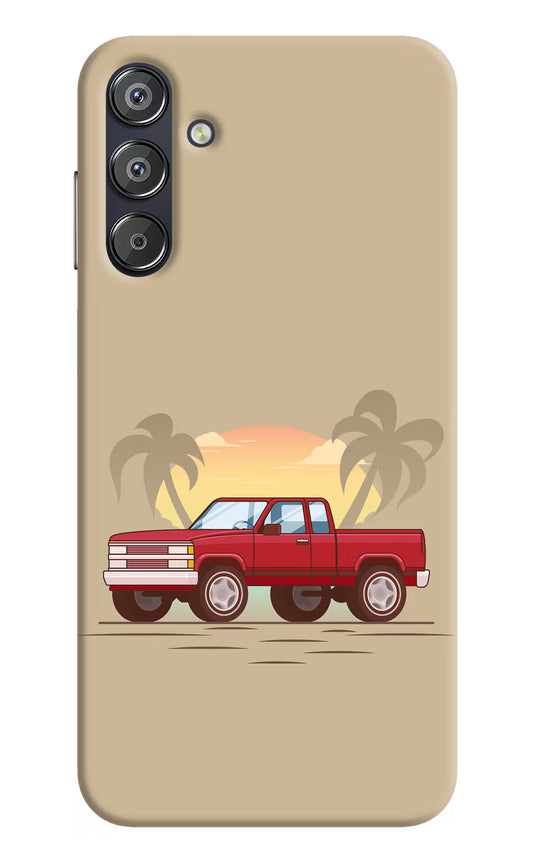 Desert Classic Drive Samsung F15 5G Hard Case Back Cover by Casekaro
