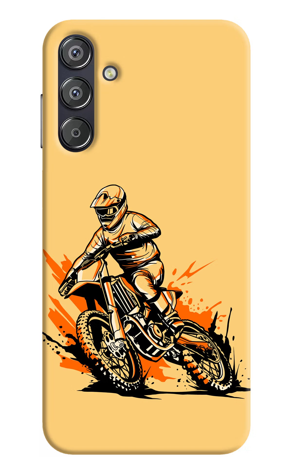 Off-Road Fury Samsung F15 5G Hard Case Back Cover by Casekaro